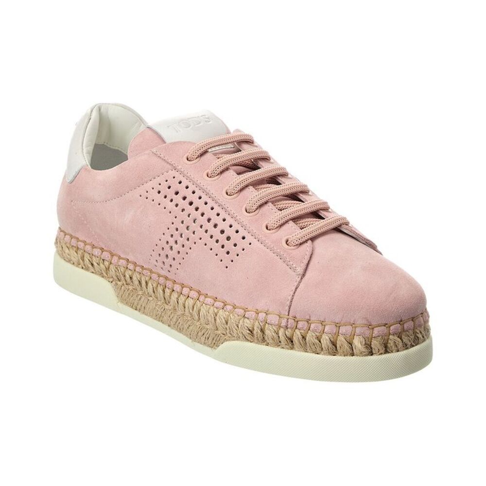 Tod’S Gomma Suede Sneaker, Pink